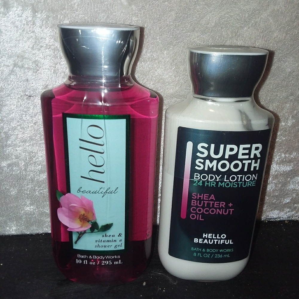 Body wash and lotion